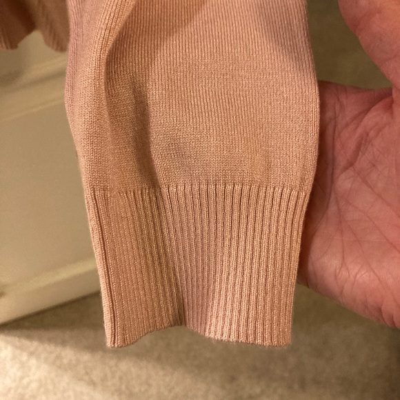 Calvin Klein light pink turtleneck sweater - Picture 5 of 7